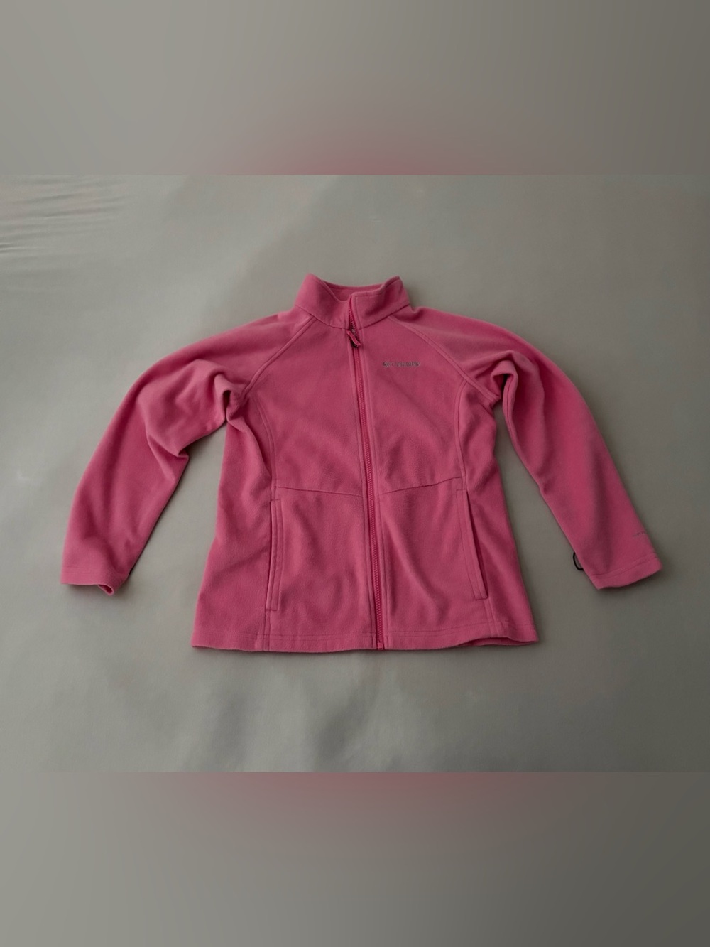 Columbia Kid’s Pink Full-Zip Fleece Jacket